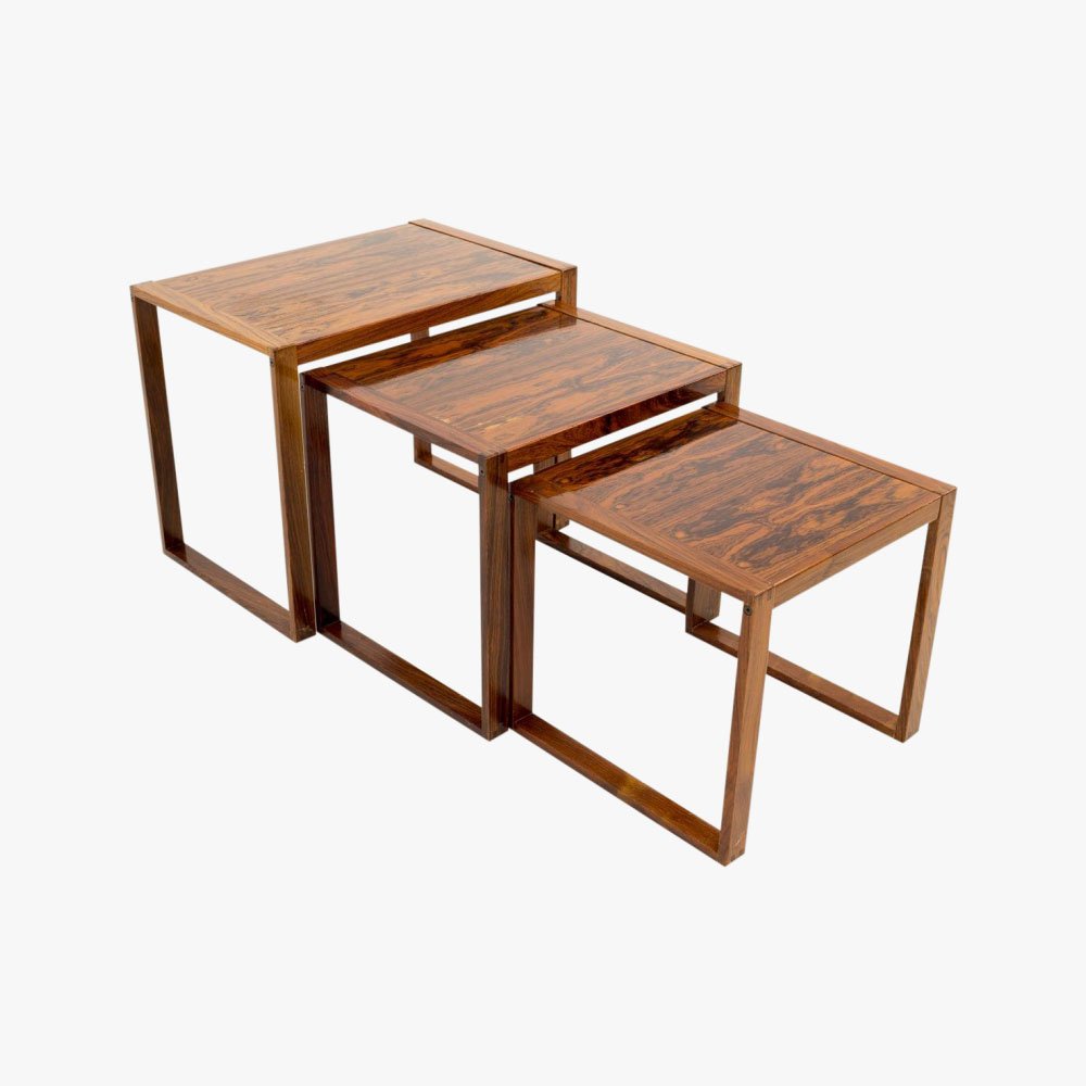 Wooden Nested Mini Tables